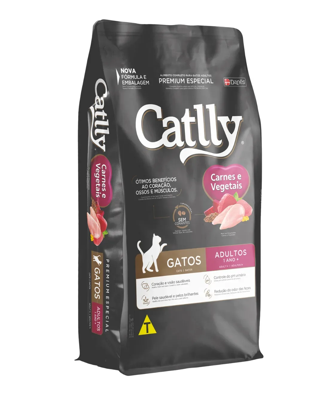 Gatos Adultos Carnes e Vegetais